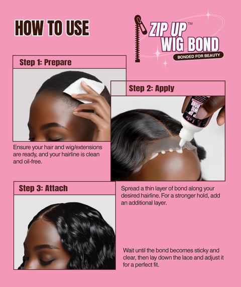 Zip Up™ Wig Bond 38mL